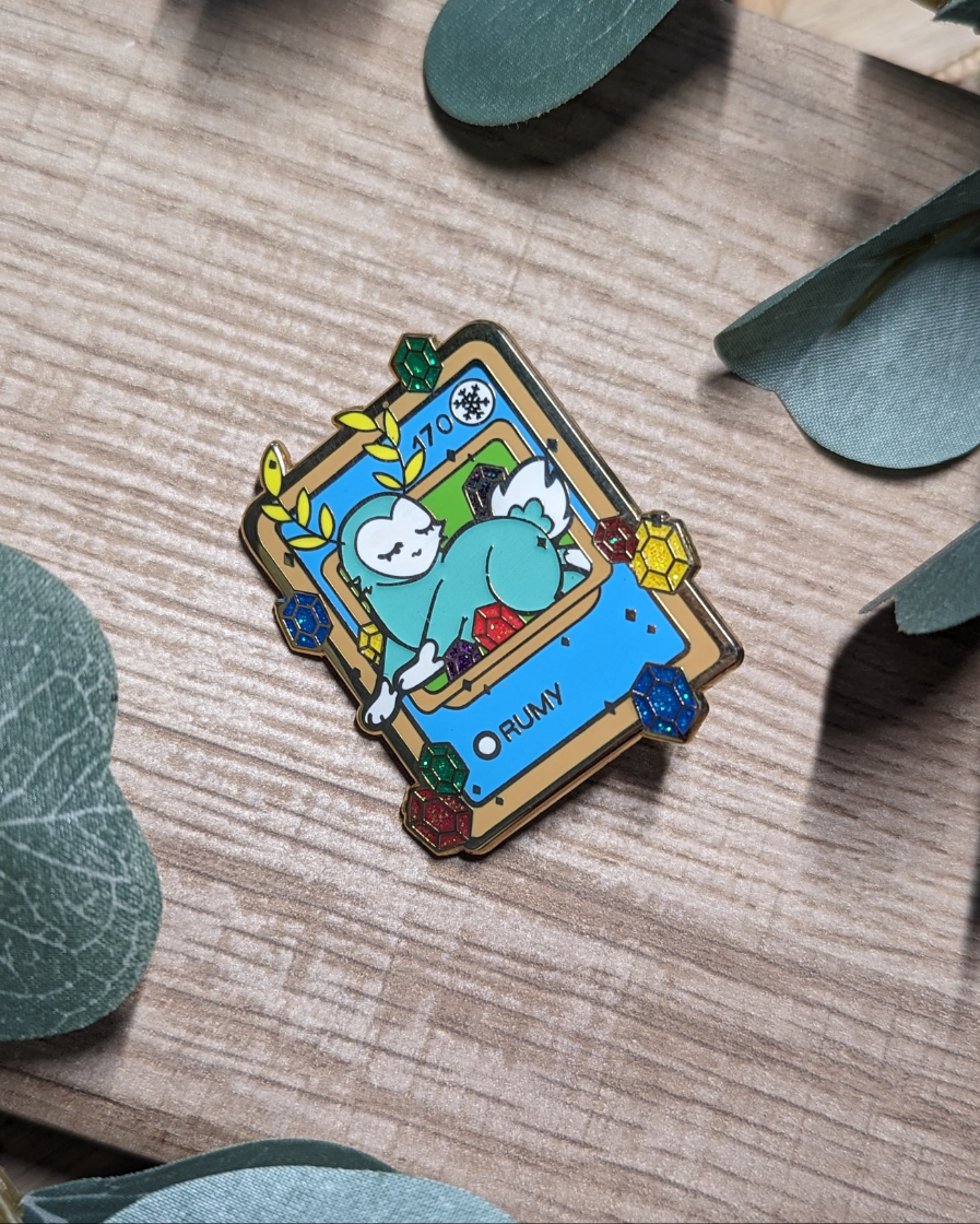 Pin's Métal - Rumy carte - édition limitée
