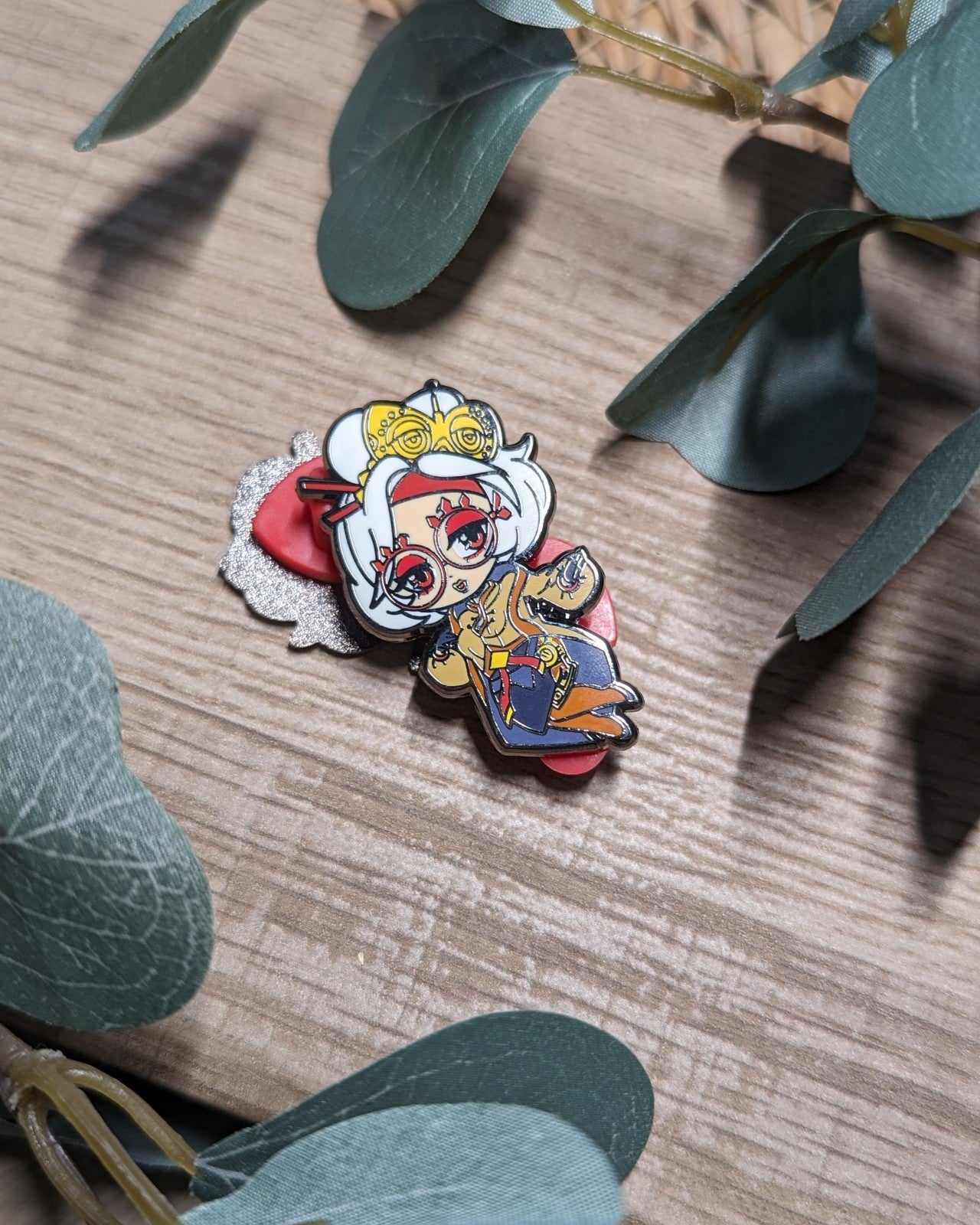 Pin's Métal - Pru'ha Chibi