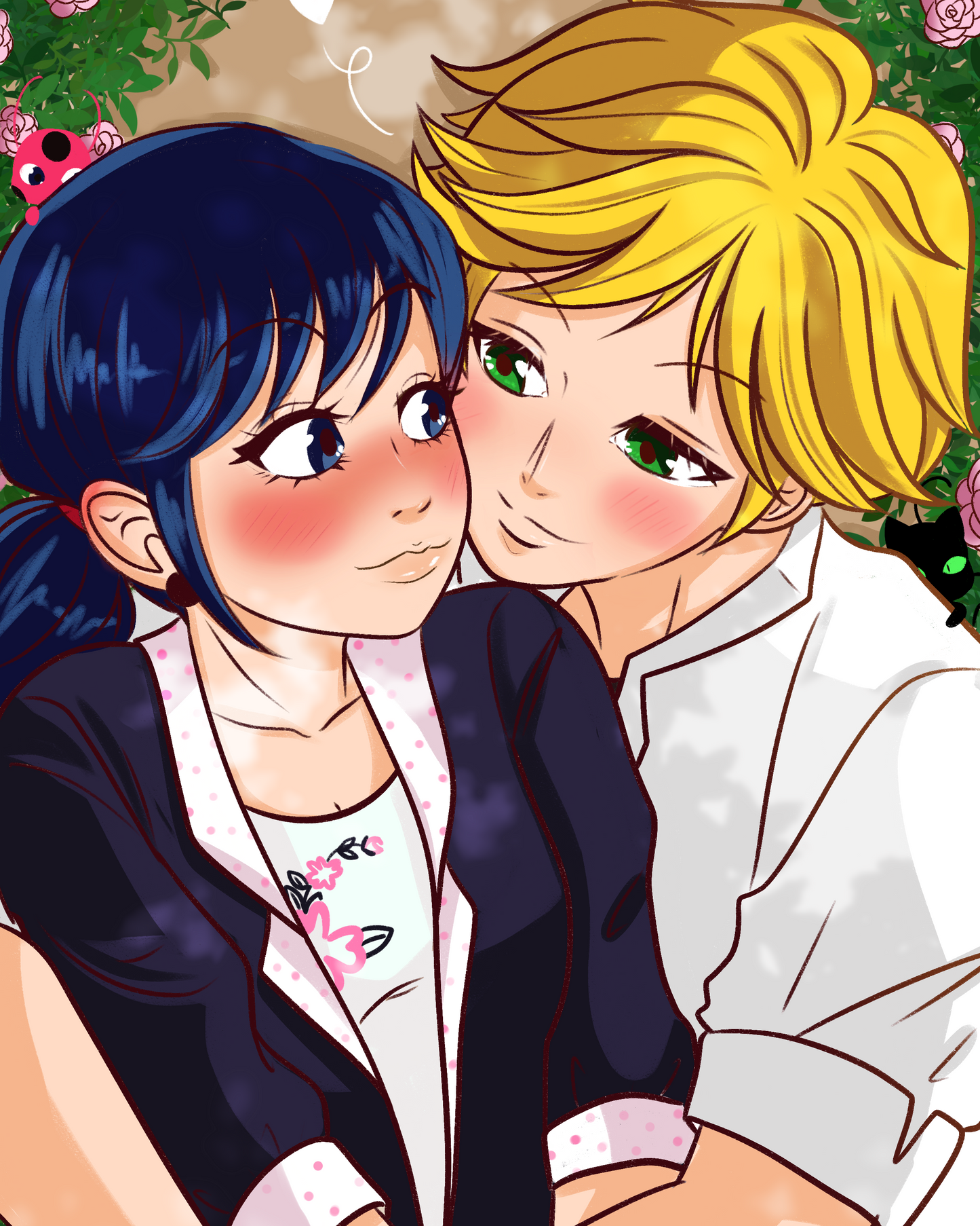 Print - Marinette & Adrien
