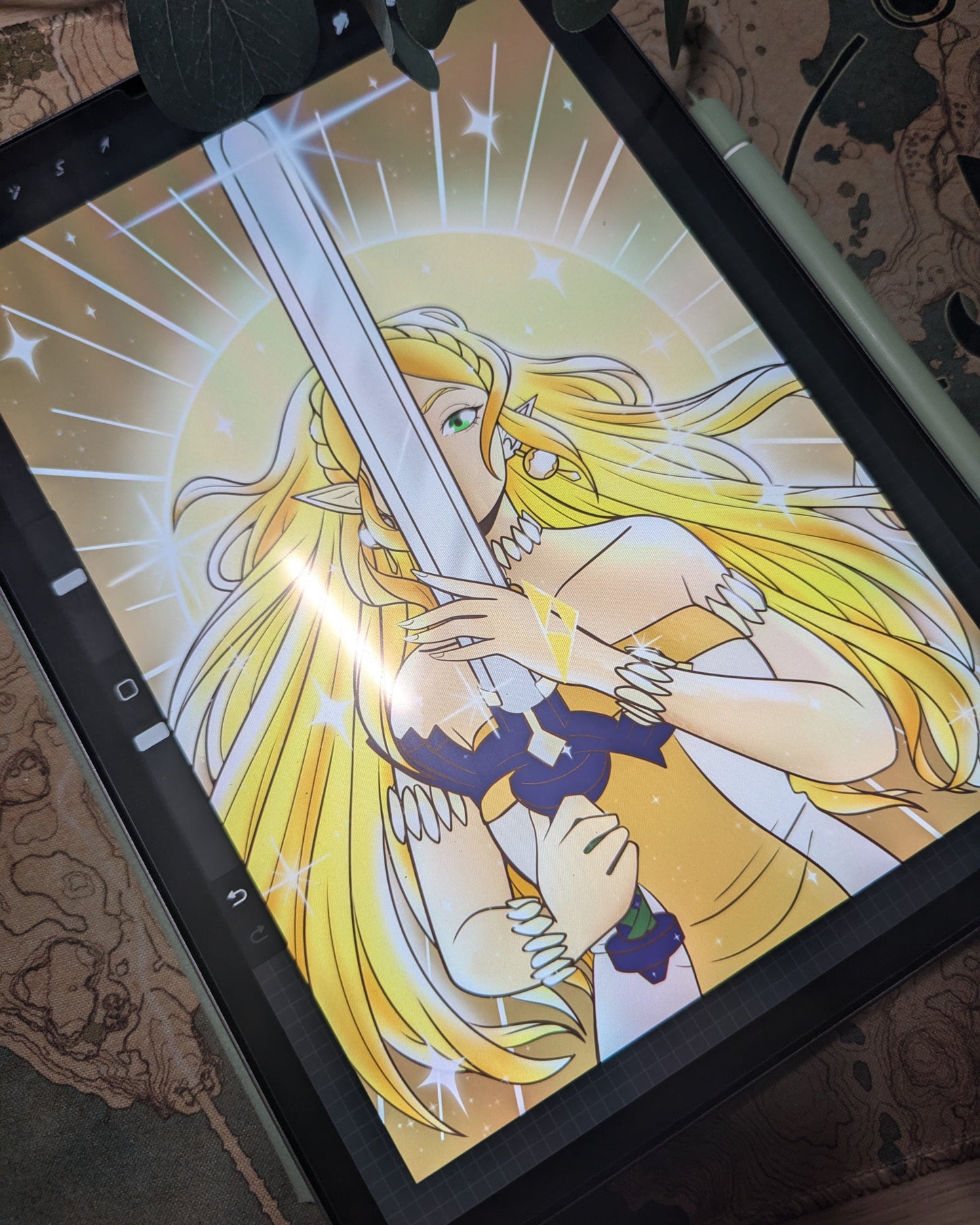 Print - Zelda gardienne de la lumière