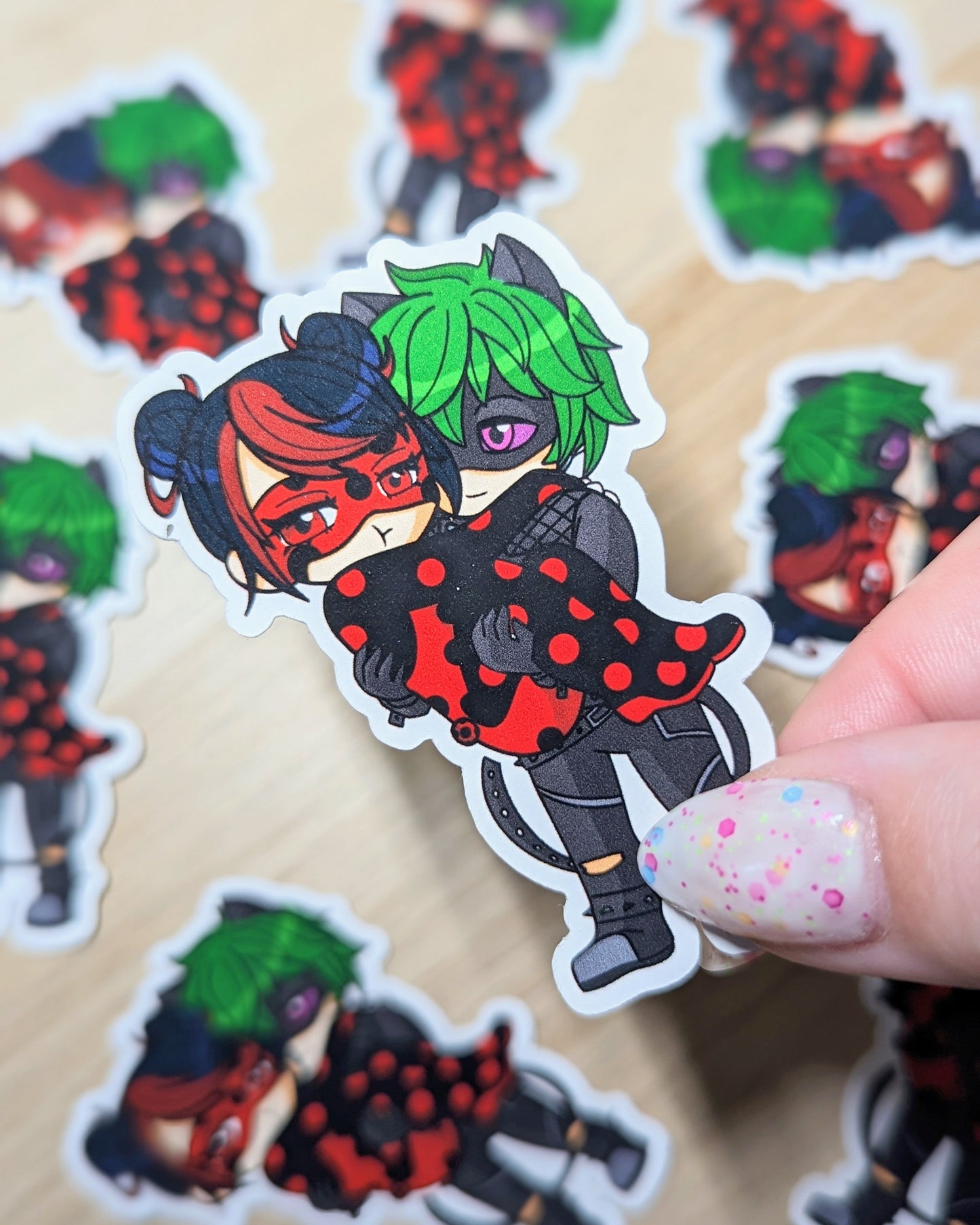 Stickers - Toxinelle & Griff noir