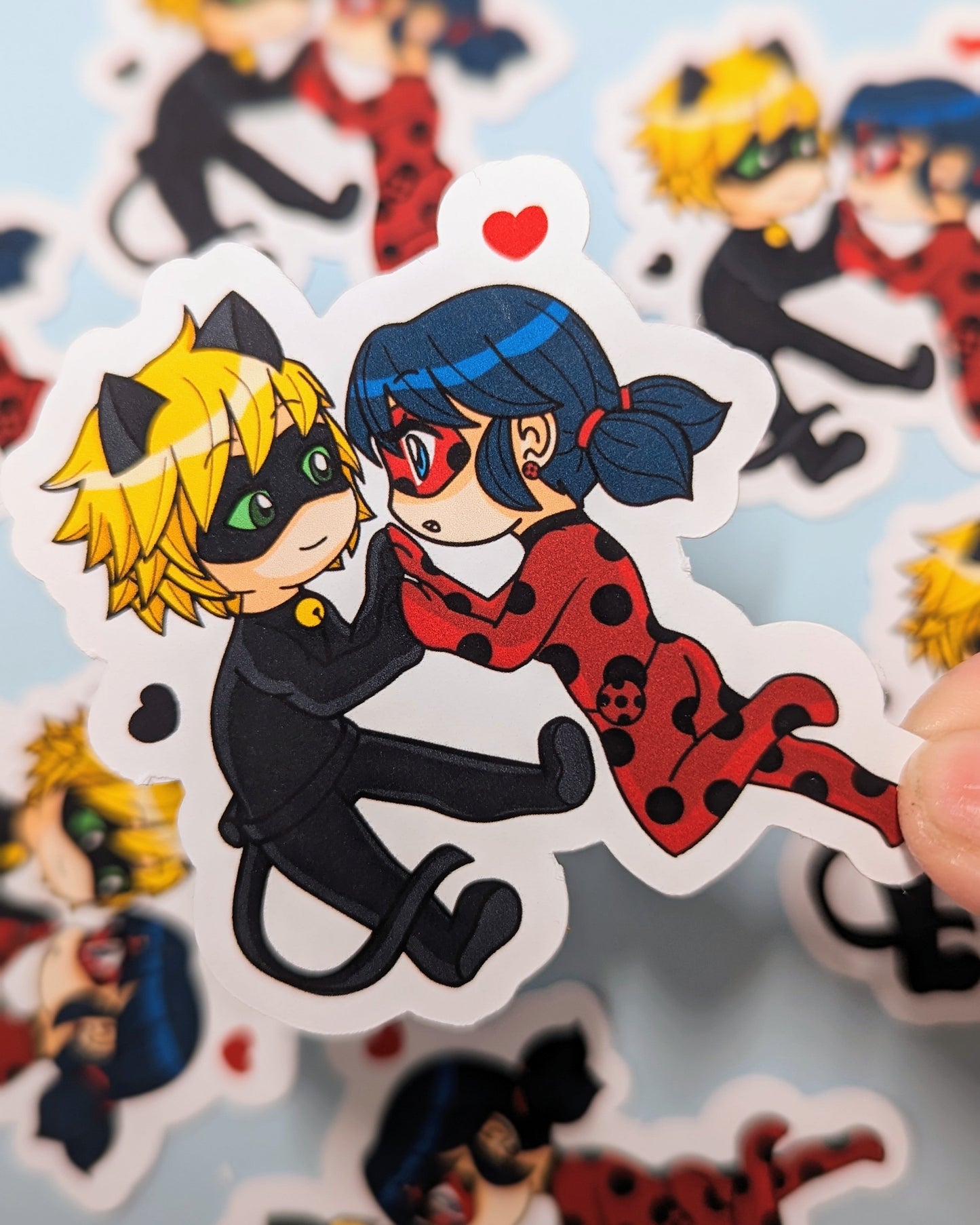 Stickers - Lady bug et Chat noir