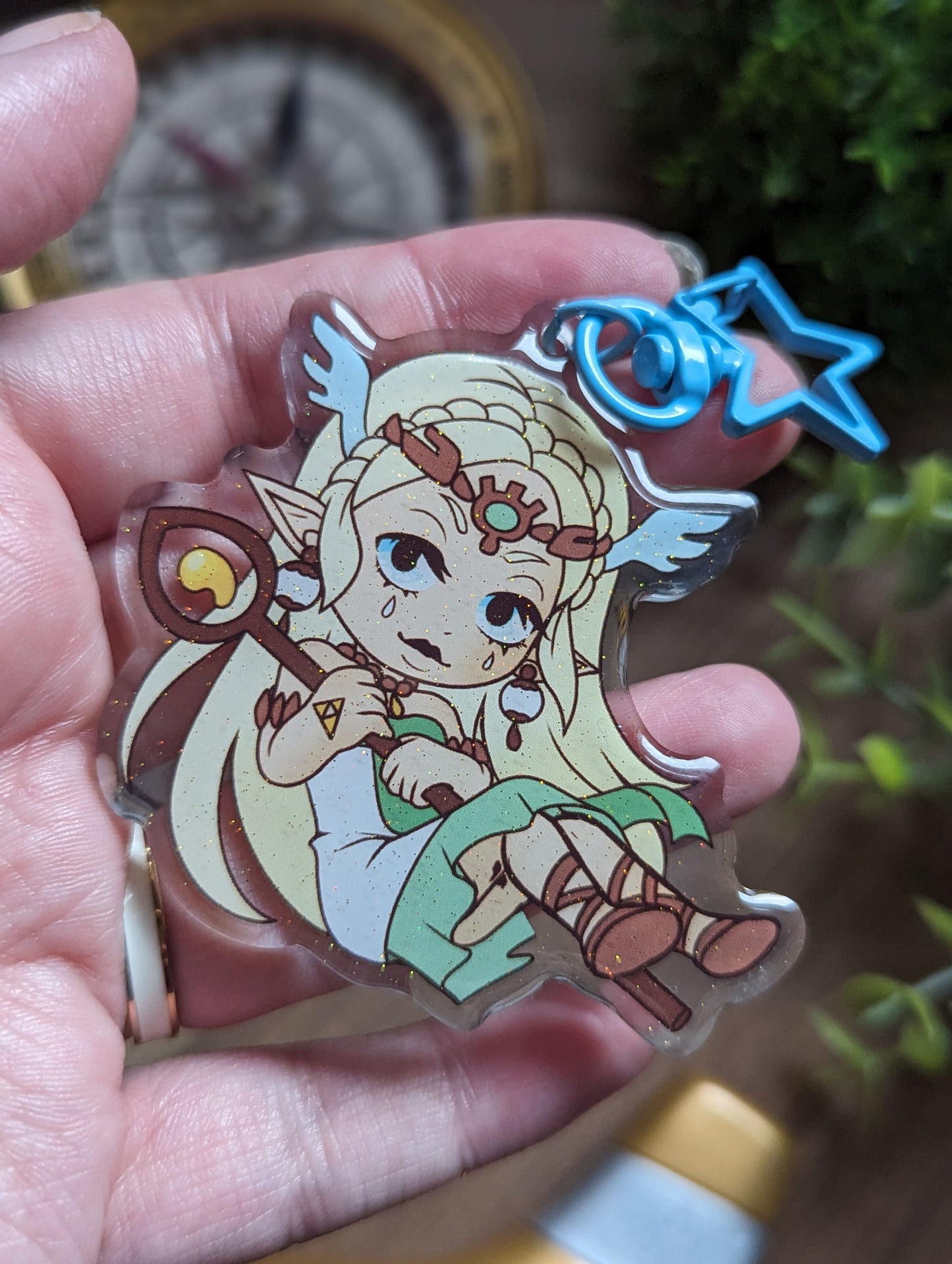 Keychain - Link & Zelda Old Heroes