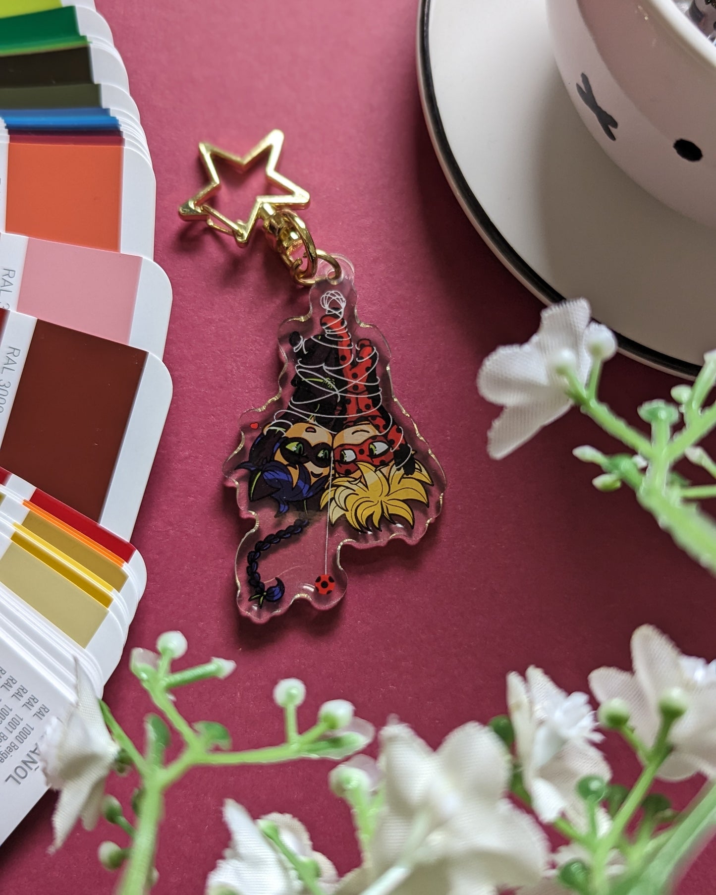 Keychain - MysterBug et LadyNoir