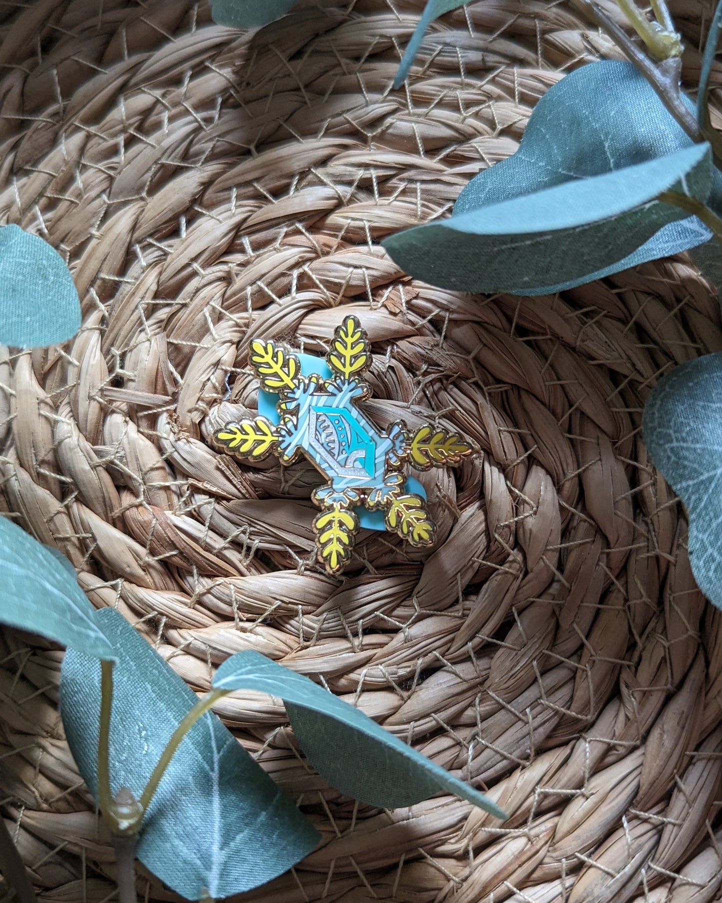 Pin's Métal - Flocon Rumy