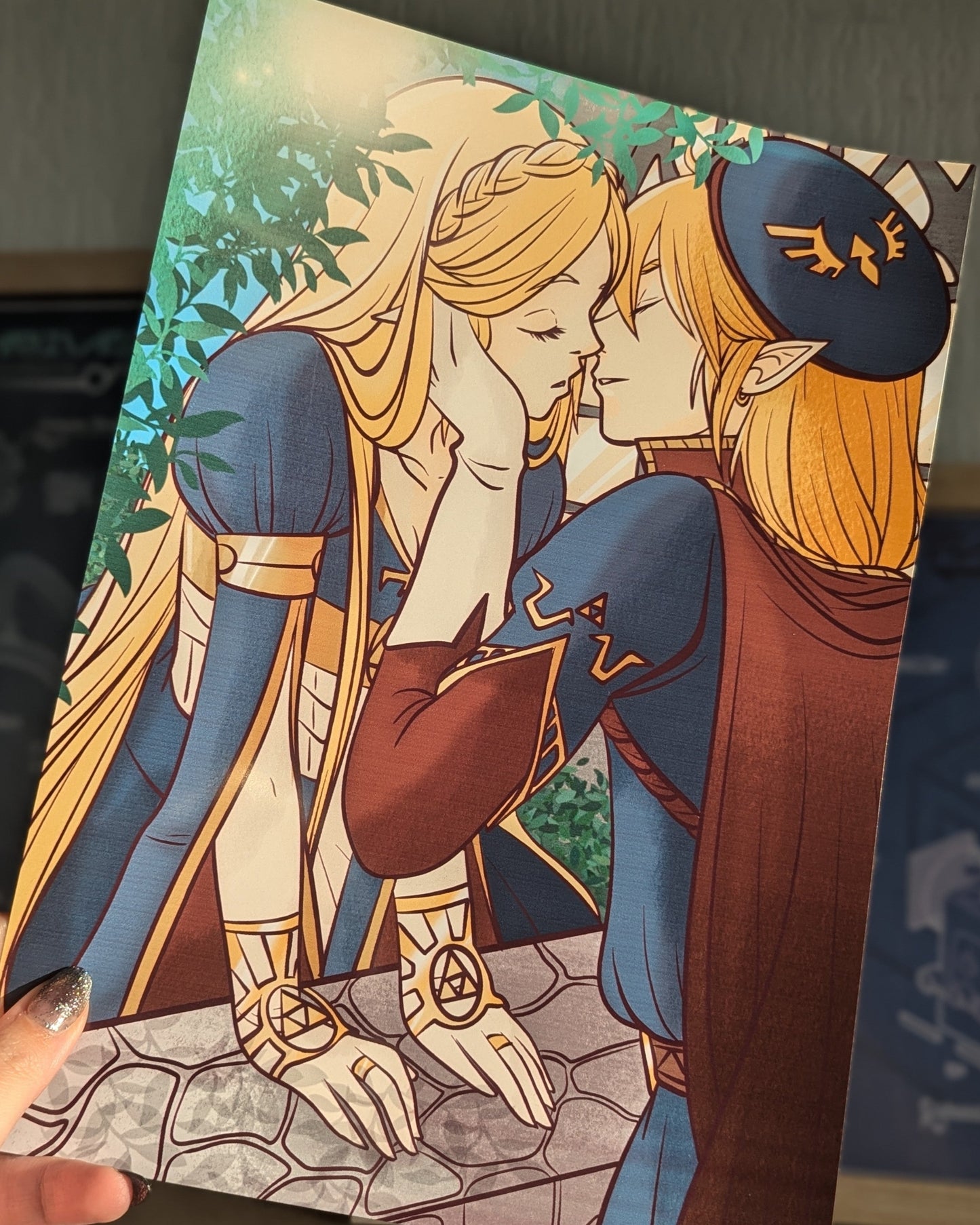 Print - Link & Zelda tenu Royale