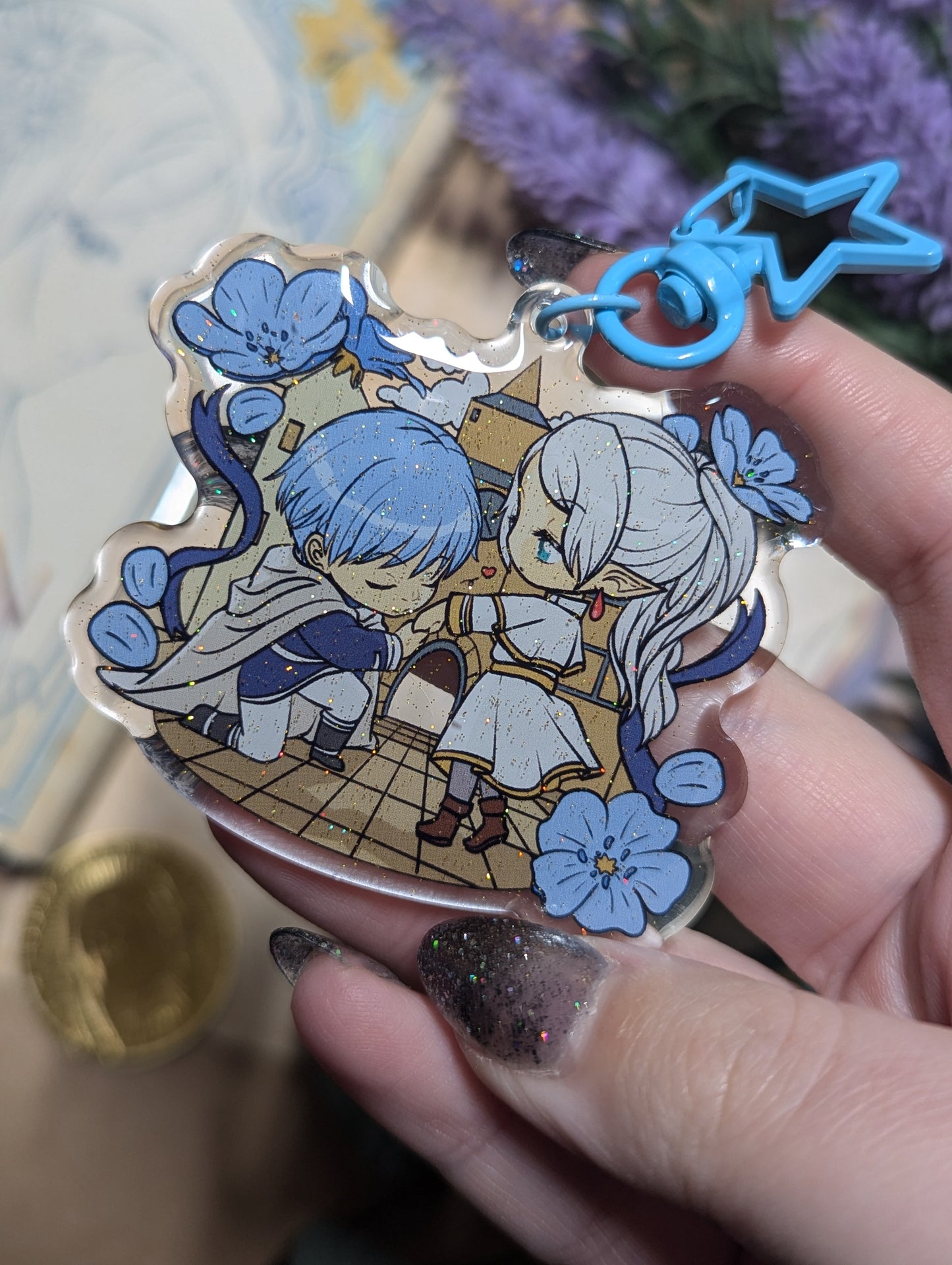 Keychain - Frieren & Imel