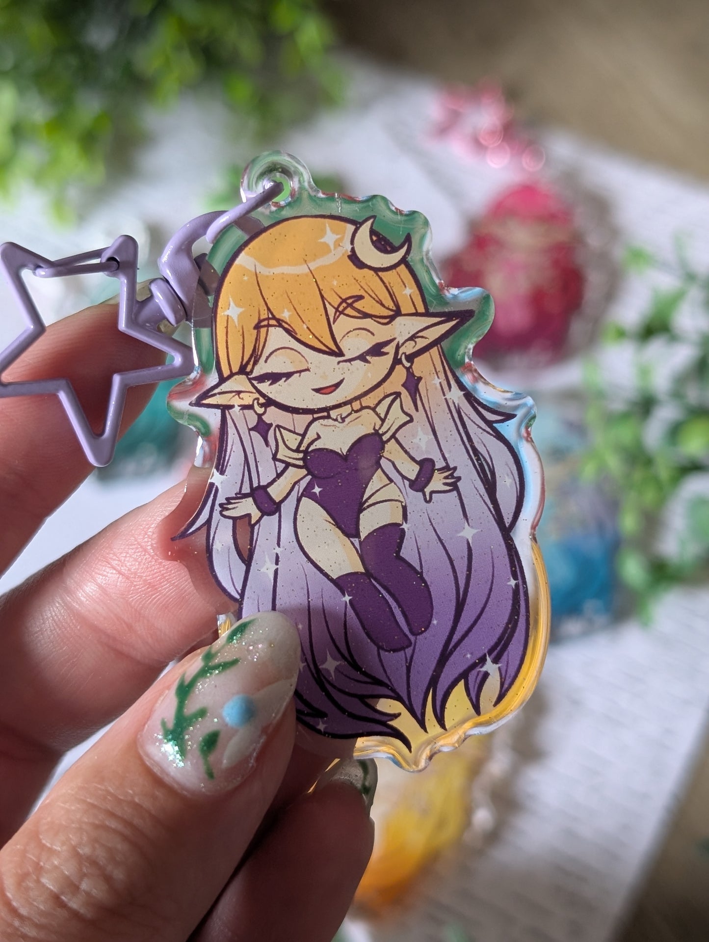 Keychain Mystère - Déesse de la Nature