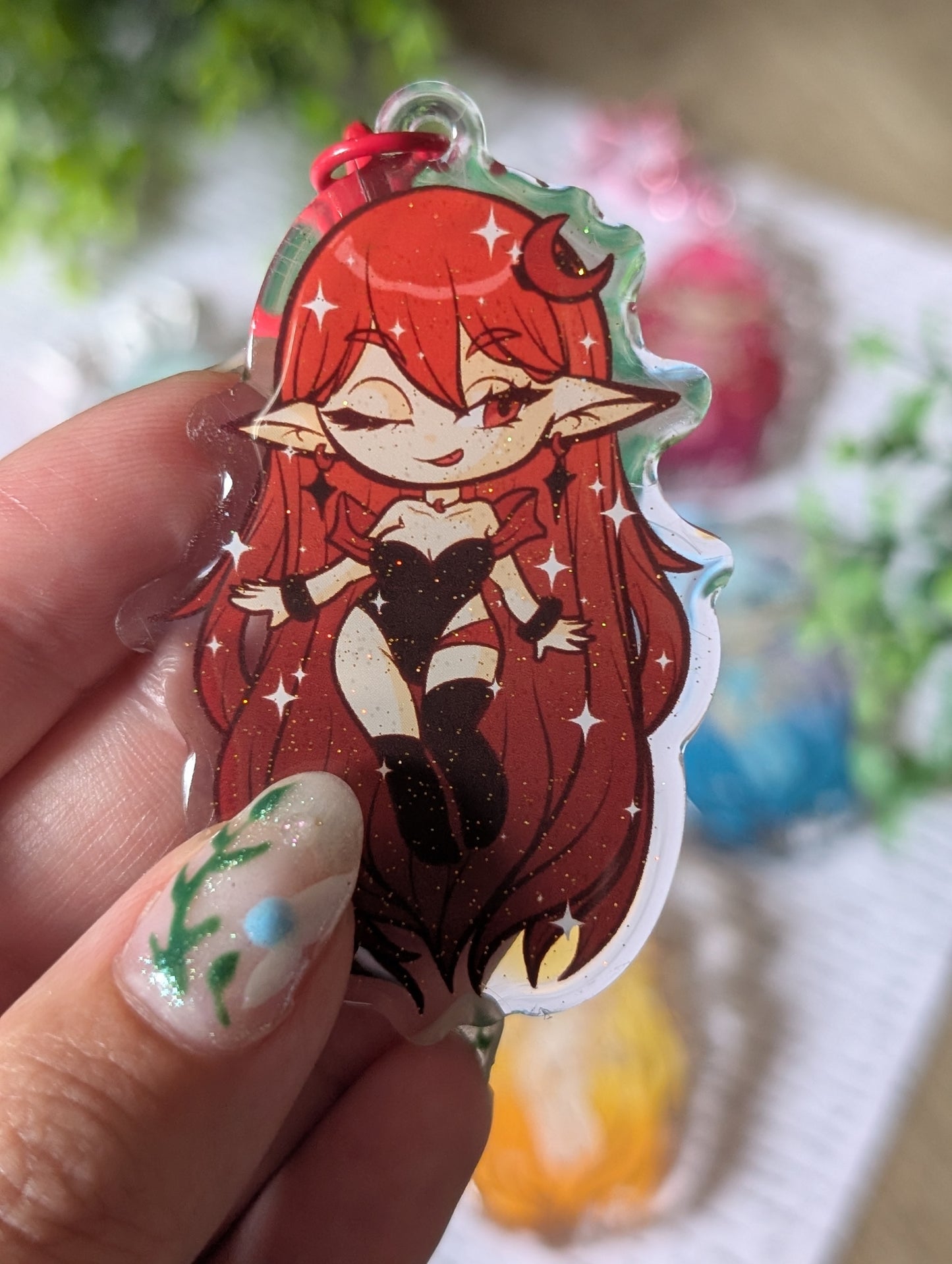 Keychain Mystère - Déesse de la Nature