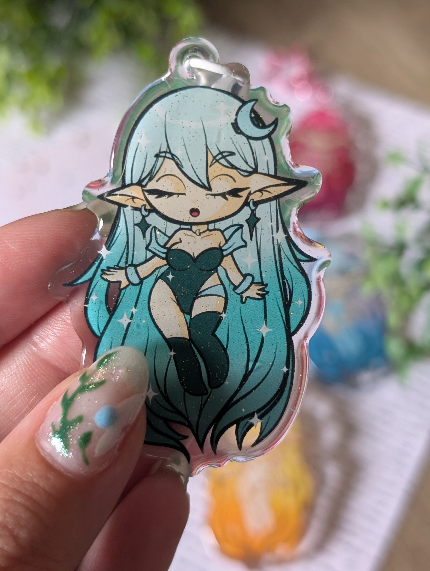 Keychain Mystère - Déesse de la Nature