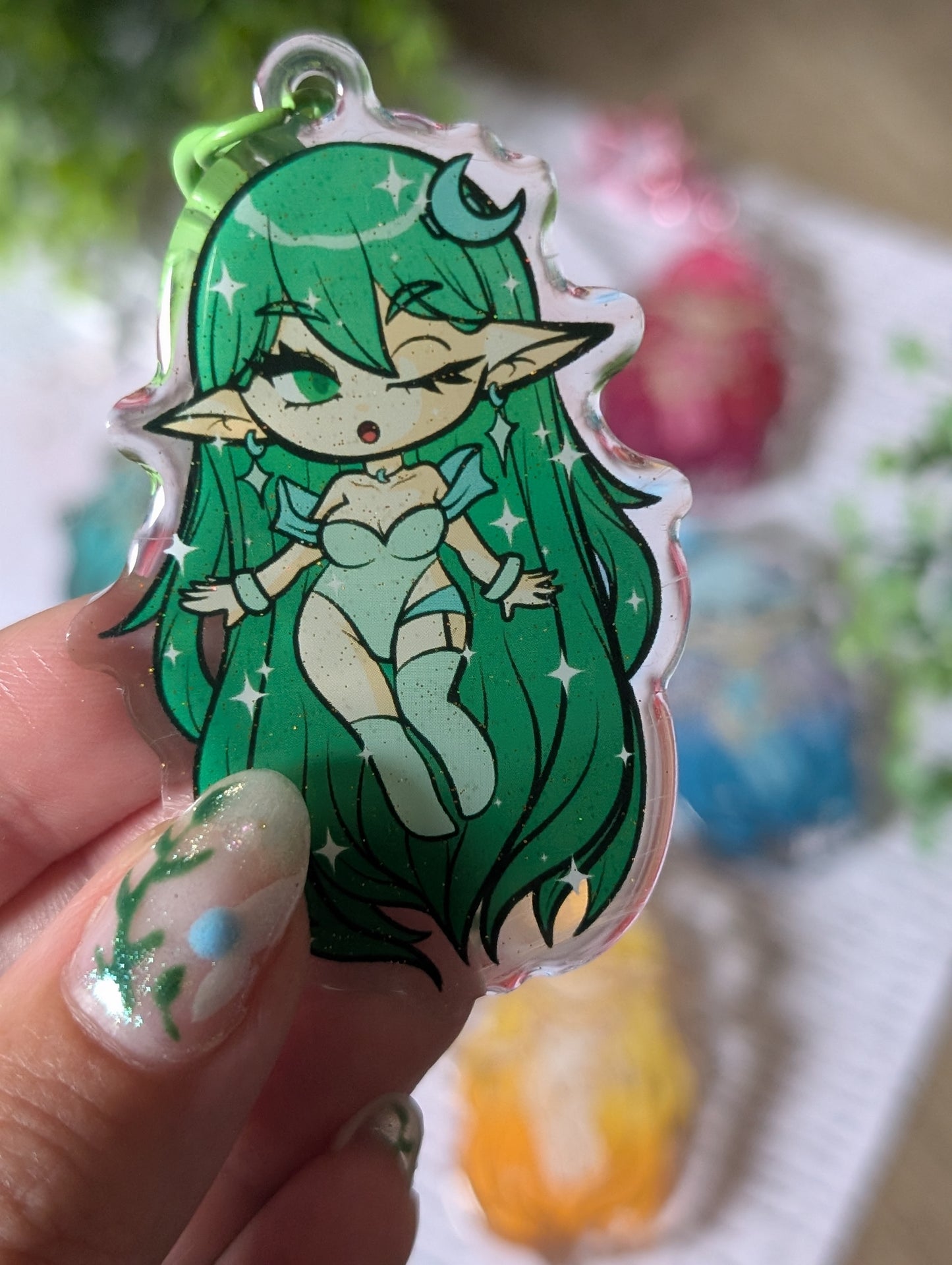 Keychain Mystère - Déesse de la Nature