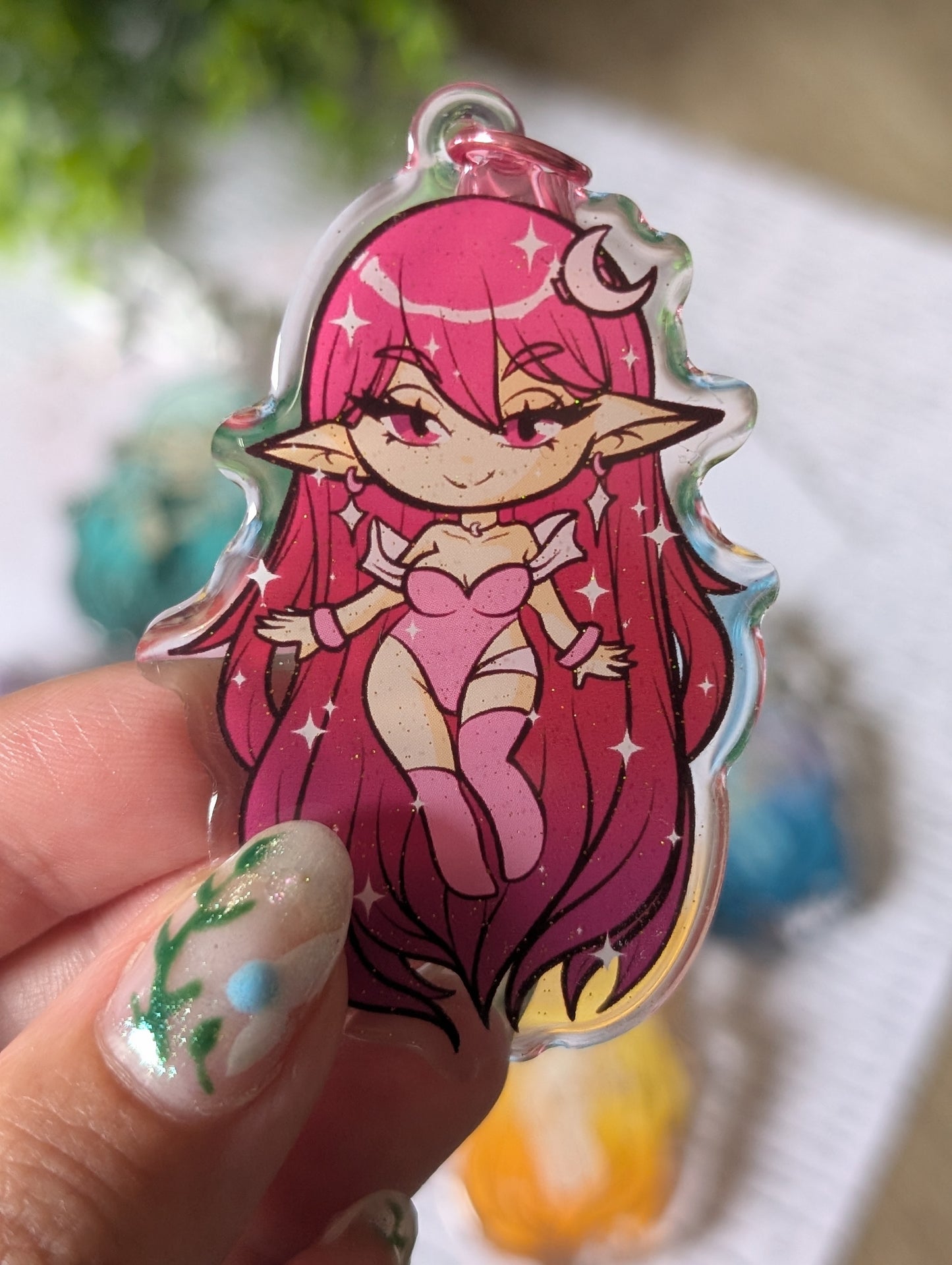 Keychain Mystère - Déesse de la Nature