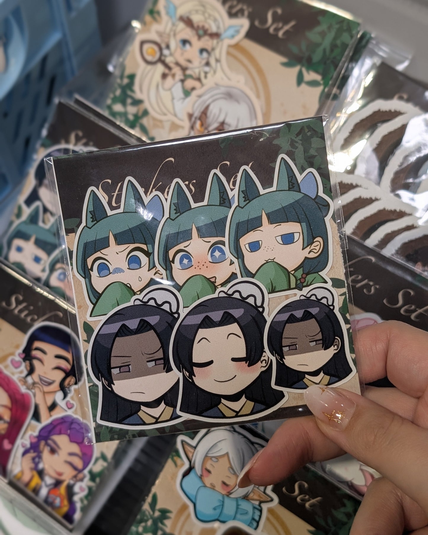 stickers Pack - MaoMao & Jinshi