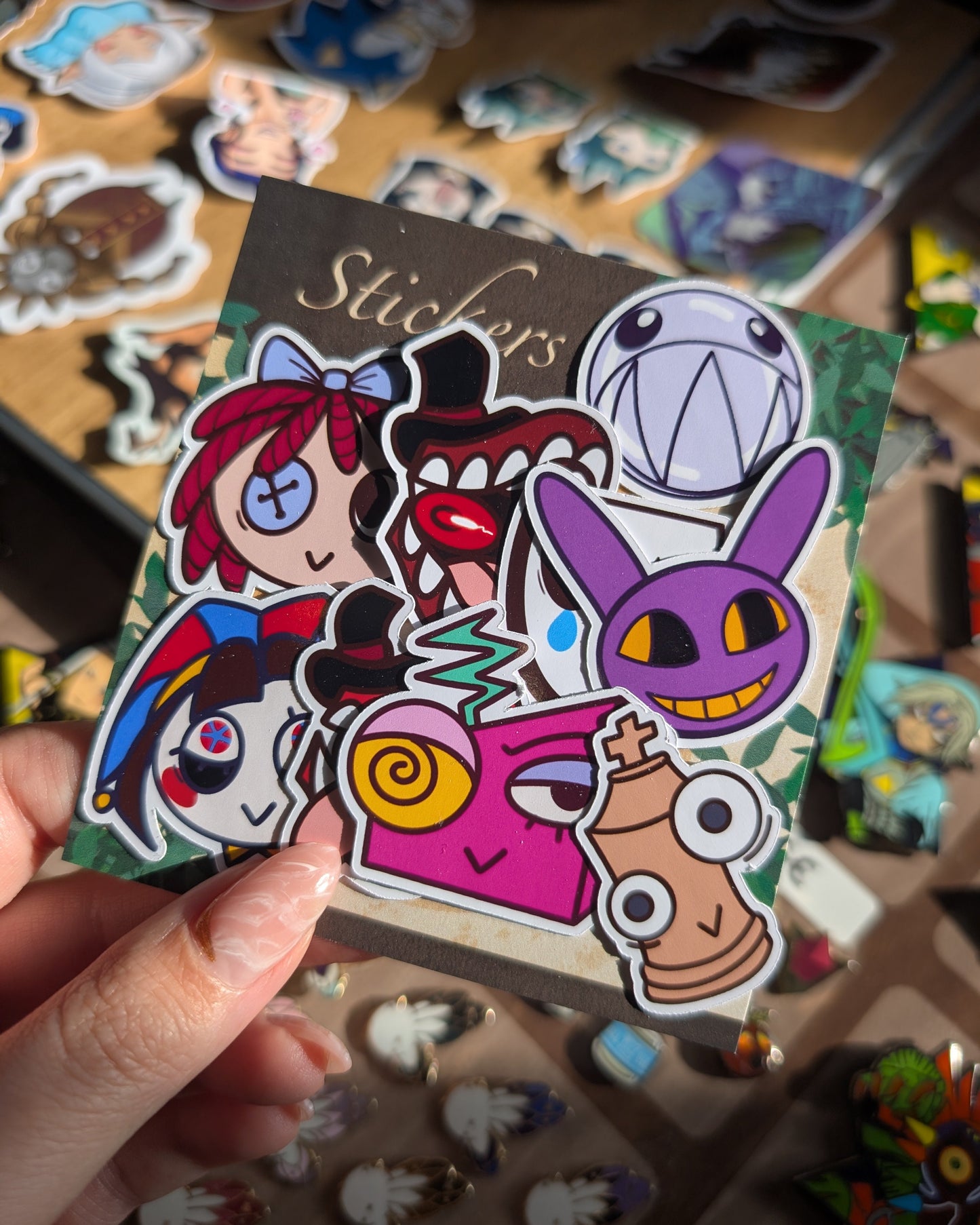 stickers Pack - Digital Circus