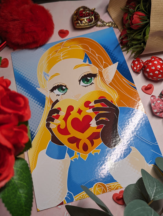 Print ZELDA BOTW VALENTINE DAY