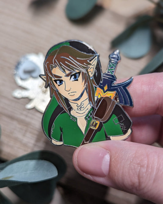 Pin's Métal - Link Twilight Princess