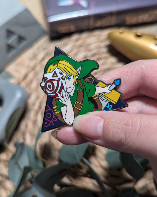 Metal Pin - Link child - Majora's mask