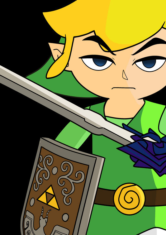 Print - Link Wind Waker