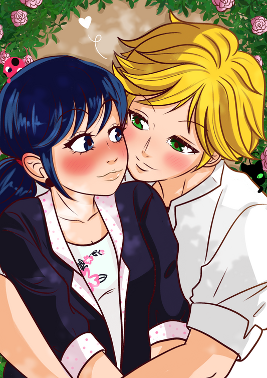 Print - Marinette et Adrien