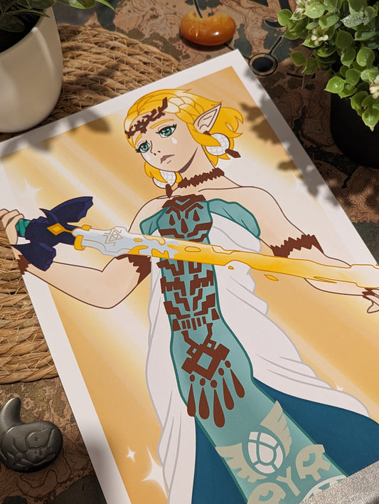 Print Zelda sword TOTK