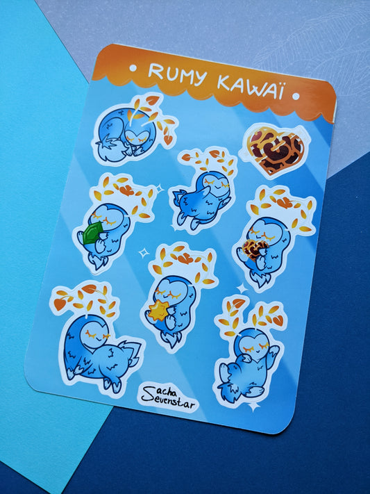 RUMY sticker sheet