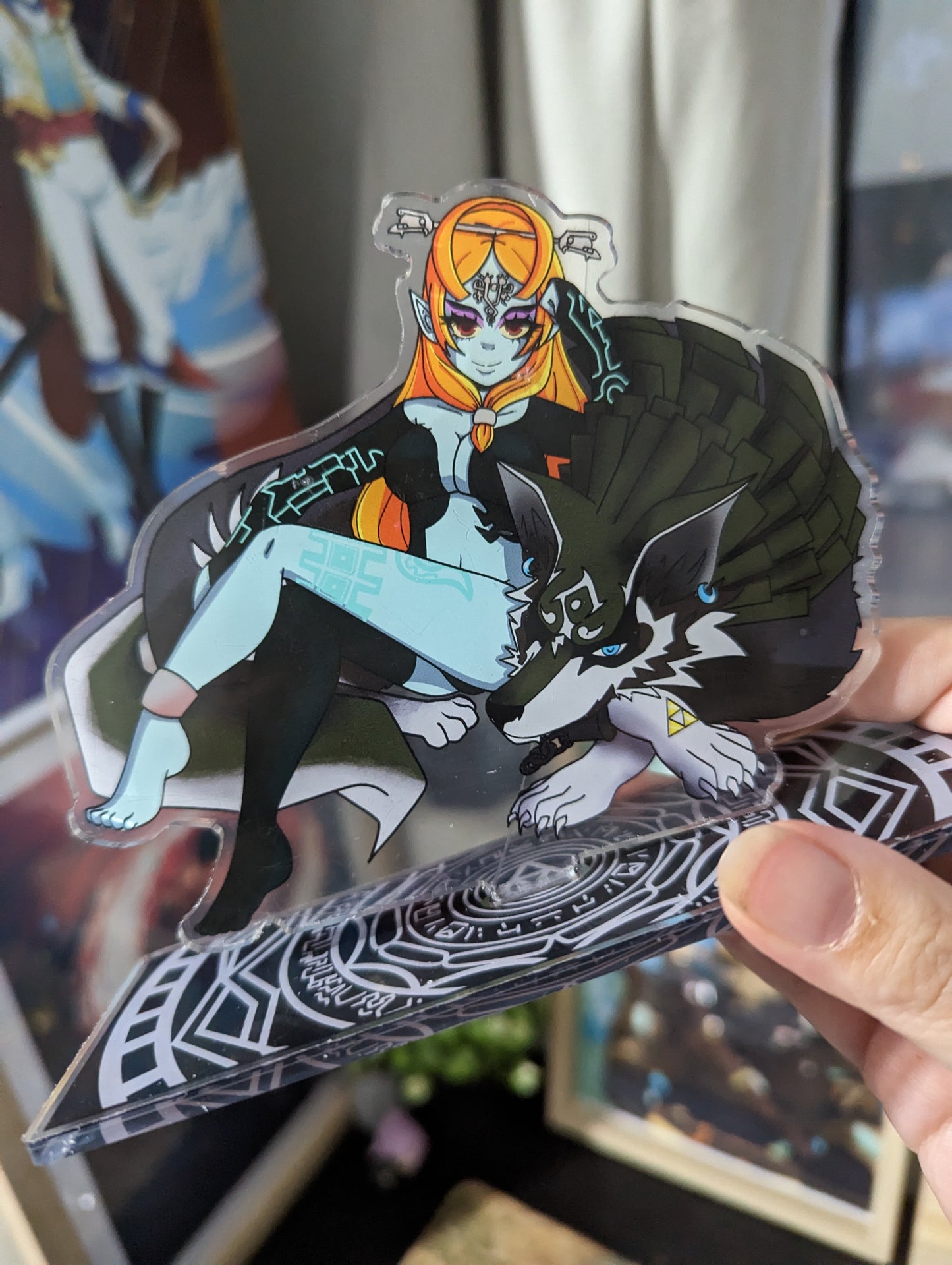 Stand Acrylique Link Loup / Midna