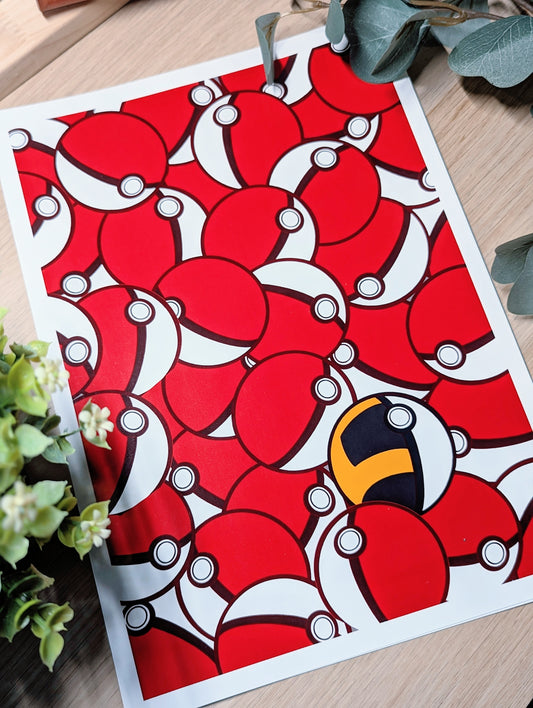 Print Pokeball