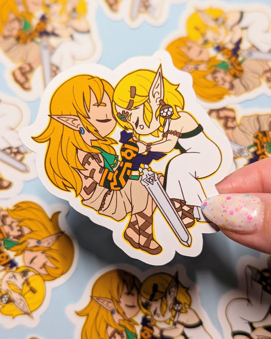 Stickers - Link & Zelda