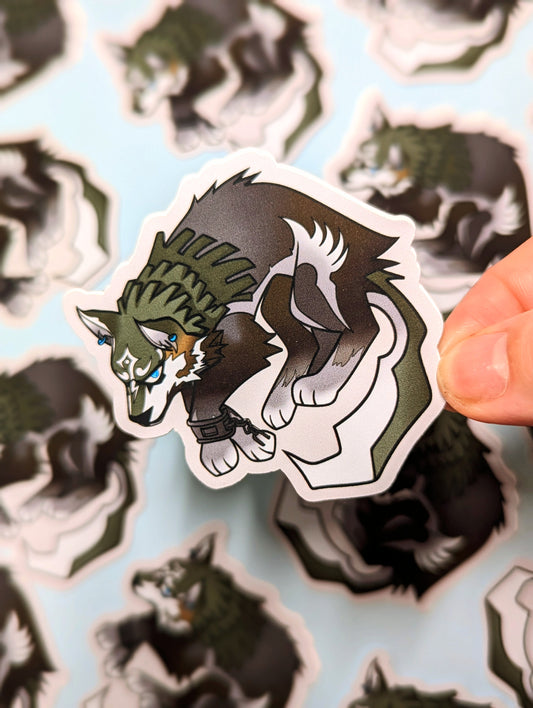 Stickers Link Loup