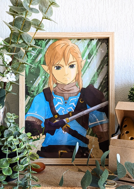 Print - Link Breath of the Wild