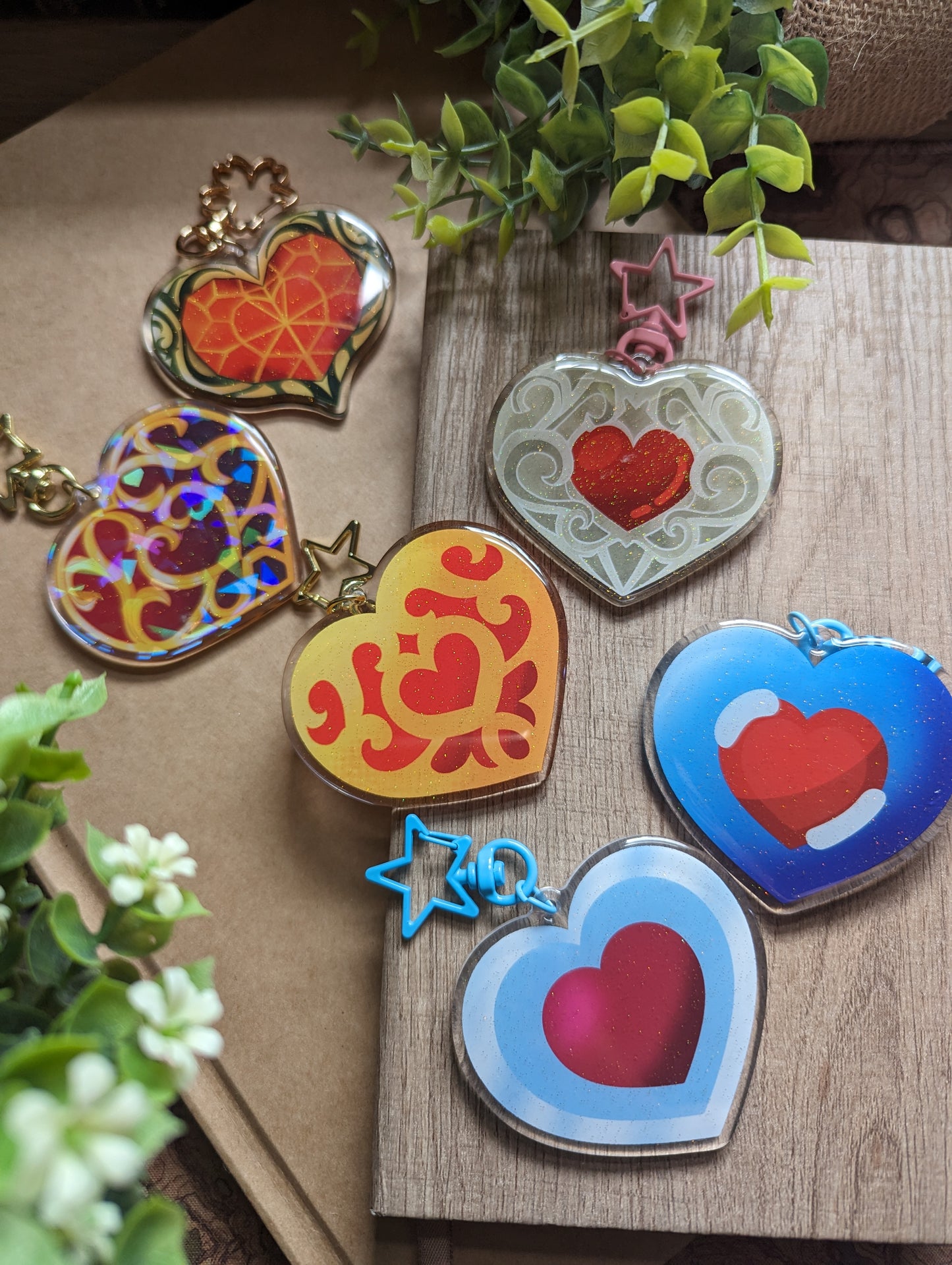 Keychains ~ Coeur Zelda