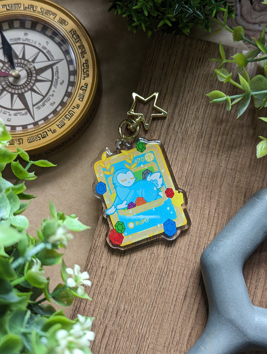 Rumy Card Keychain