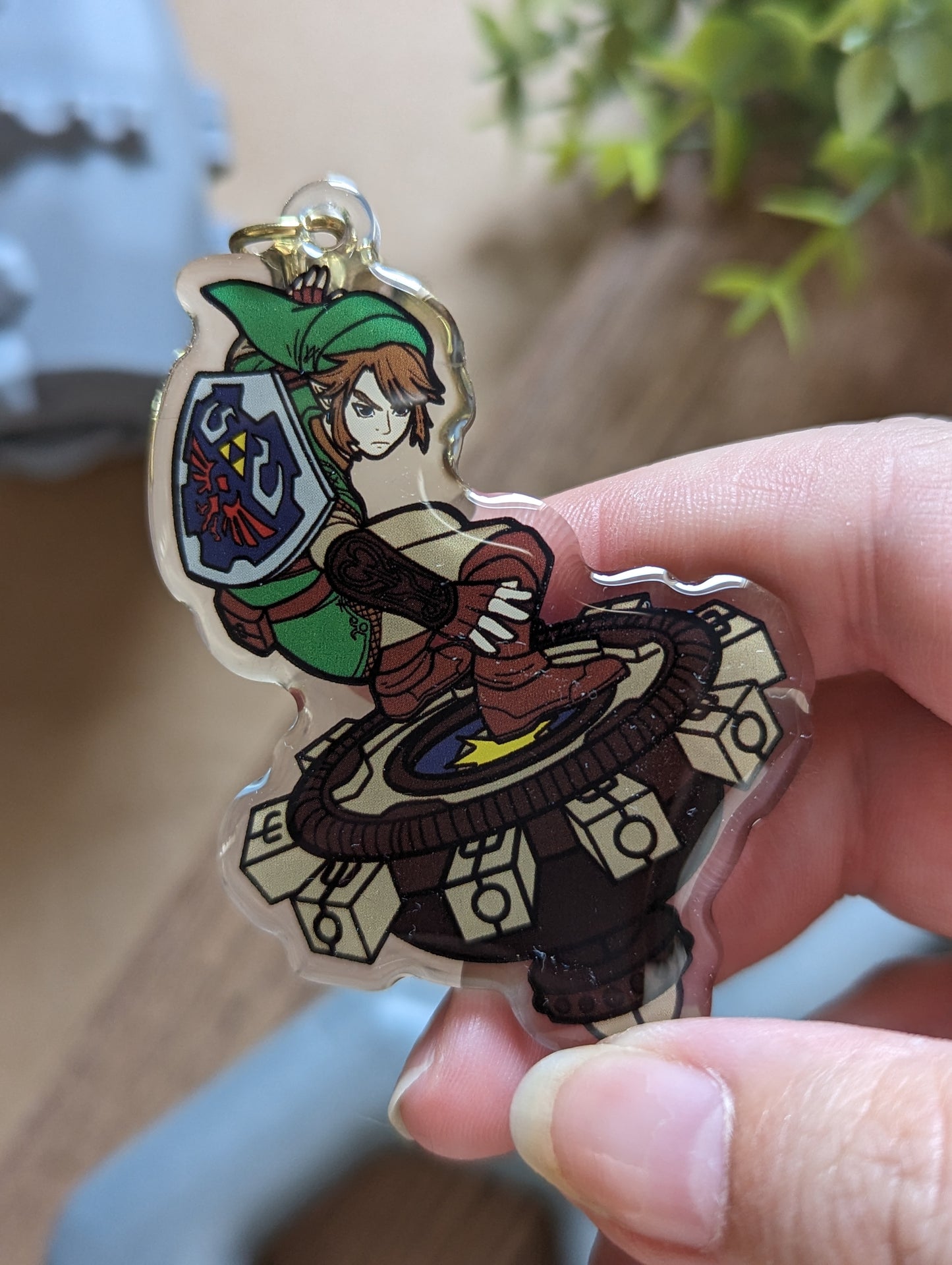 Link Spinner key ring