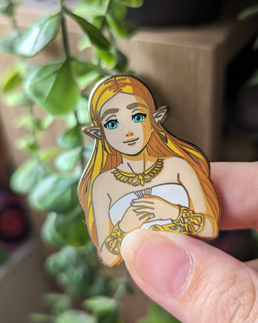 Pin's Métal - Zelda prière