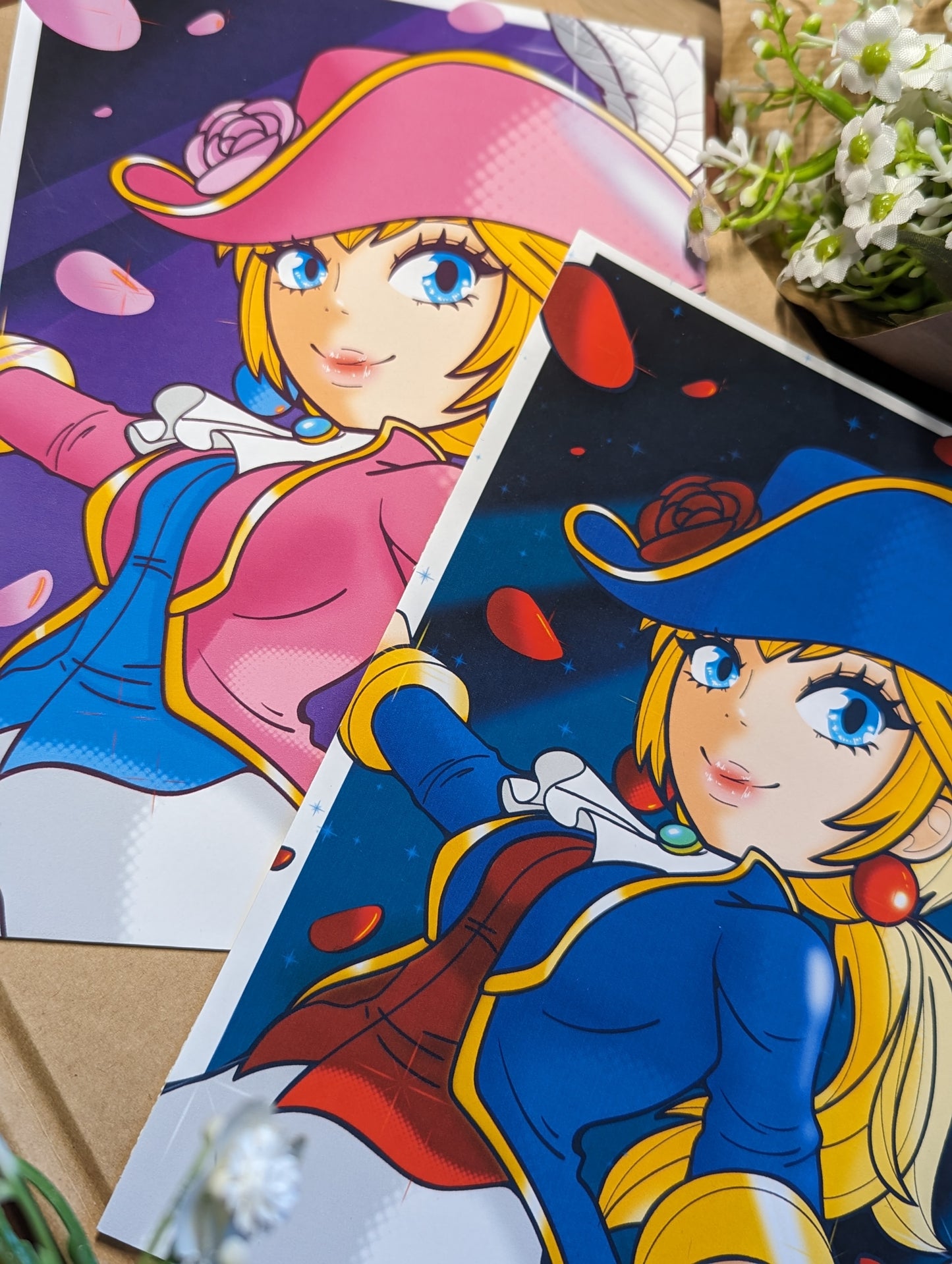 Print - Princess Peach ~ Mousquetaire