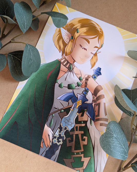 Print - Zelda Tears of the Kingdom