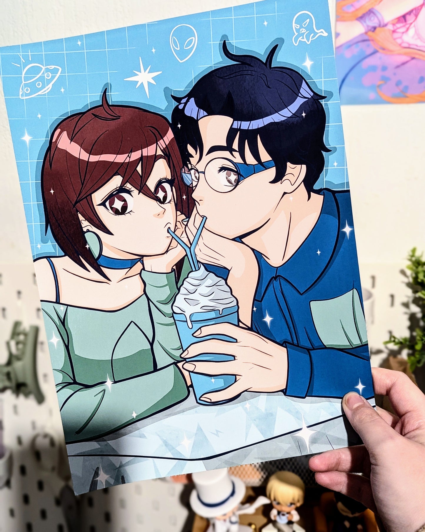 Print - Momo & Okarun