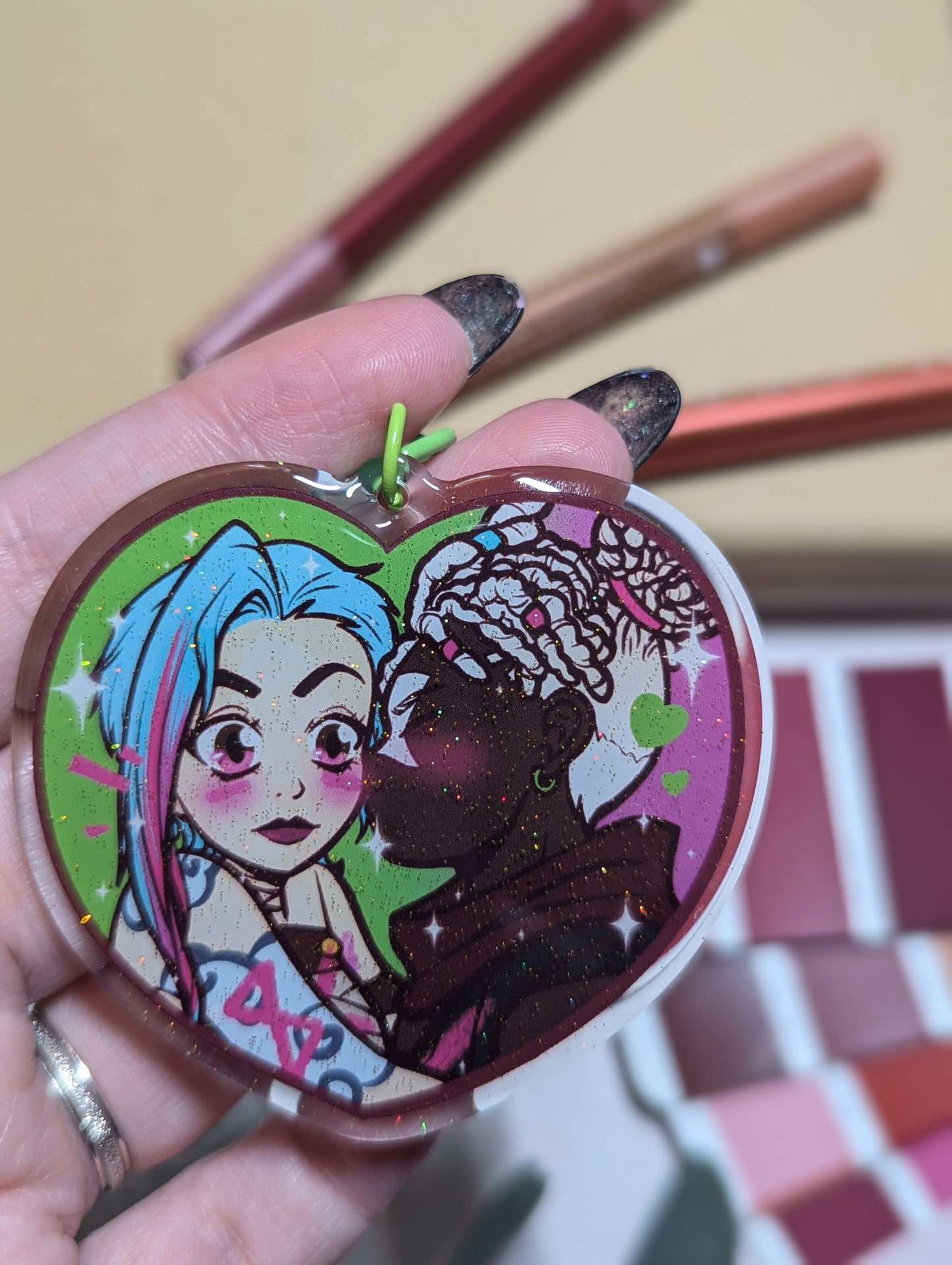 Keychain - Jinx & Ekko