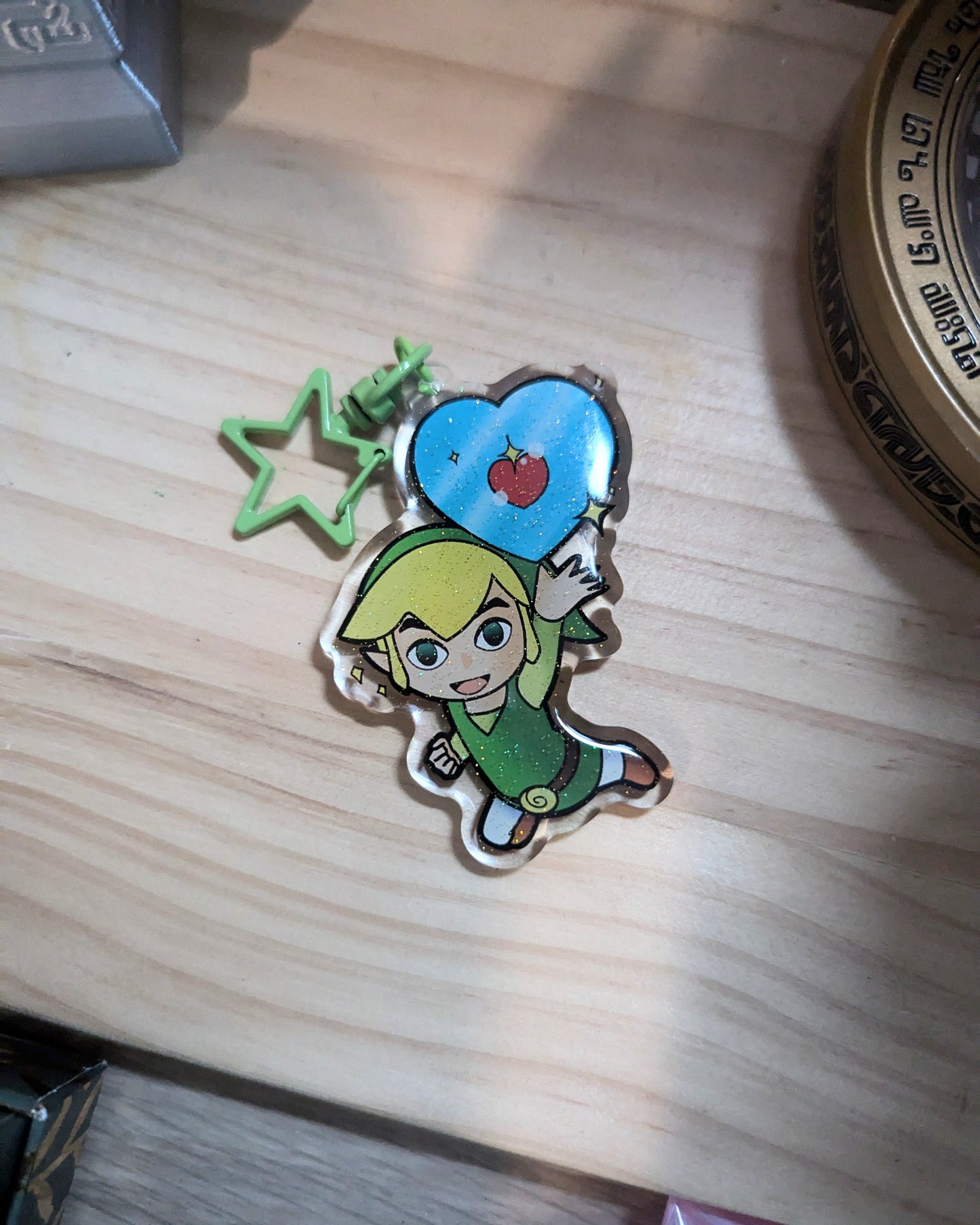 Keychain -  Link coeur