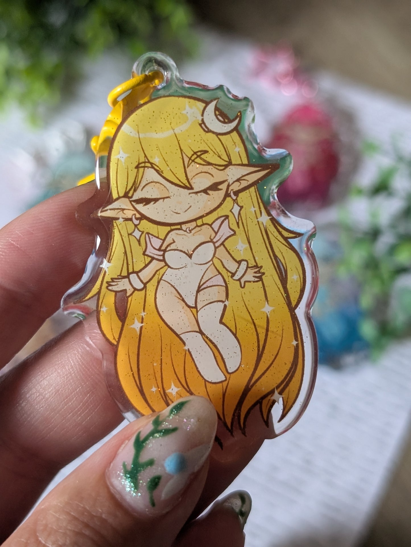 Keychain Mystère - Déesse de la Nature
