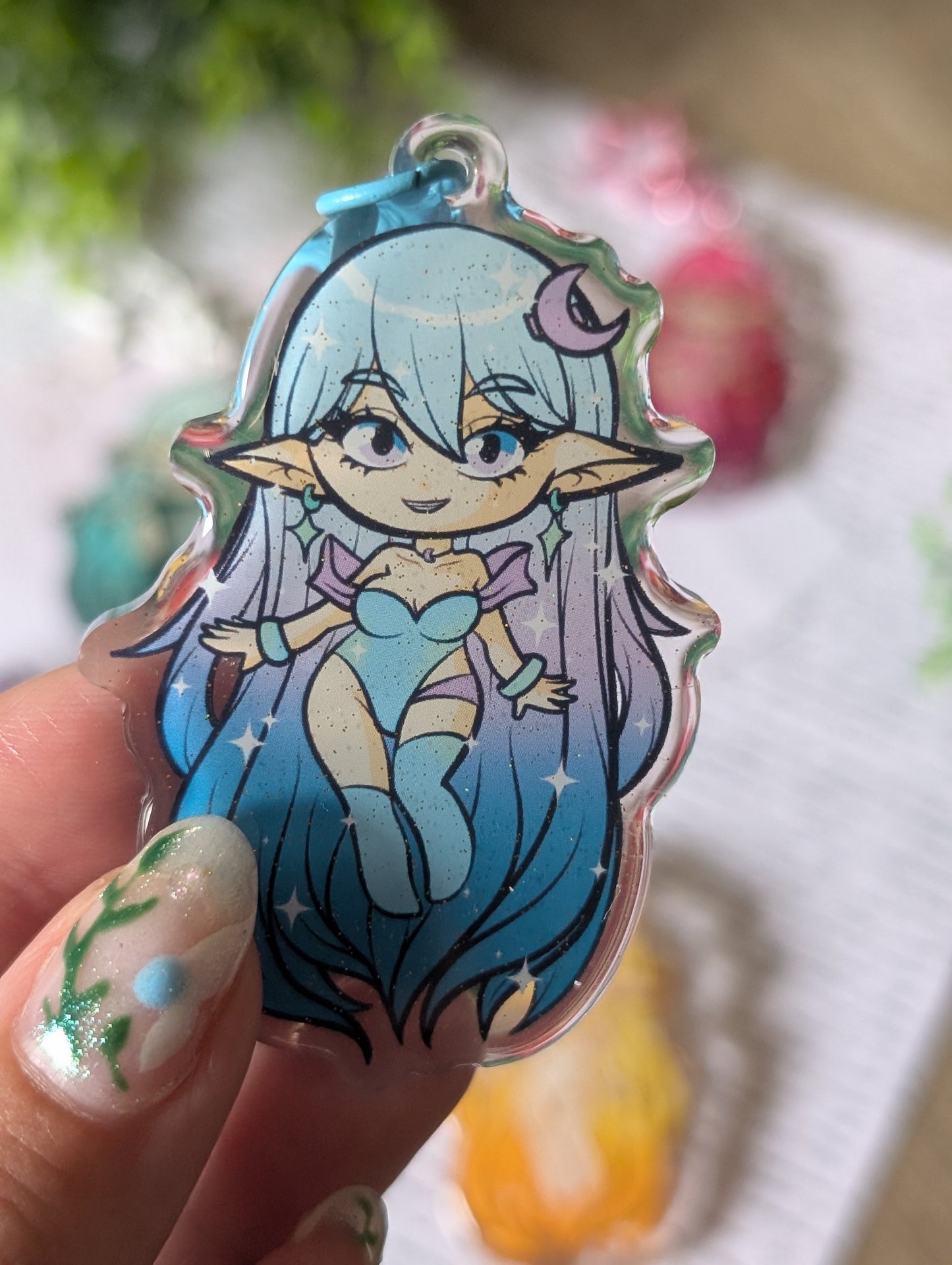 Keychain Mystère - Déesse de la Nature