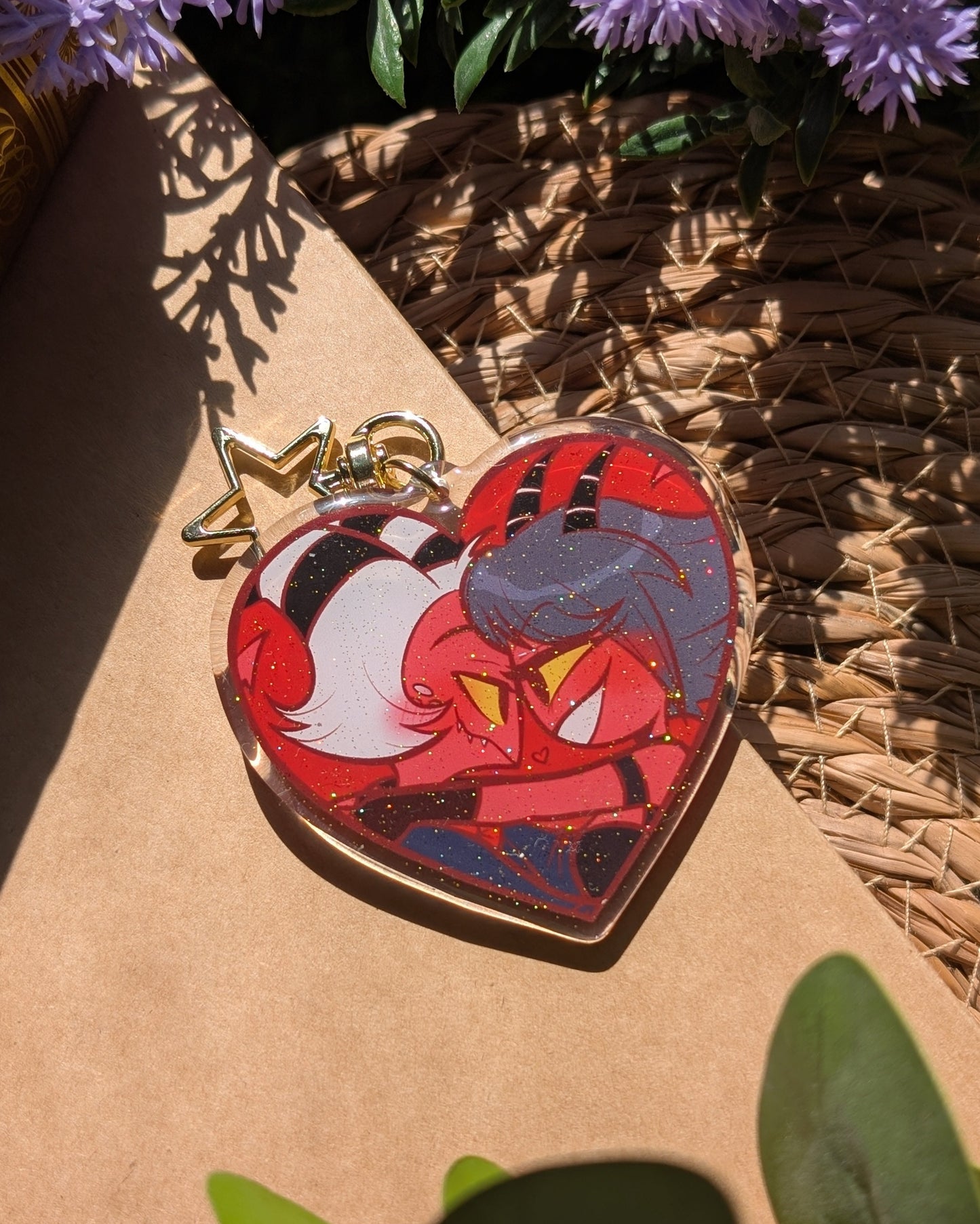 Keychain - helluva boss -Moxxie & Millie