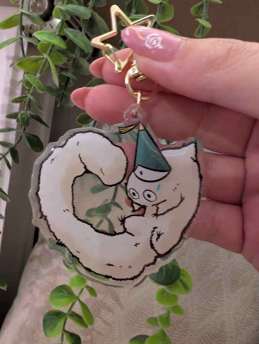 Keychain - l'atelier des sorciers - Ver pinceau