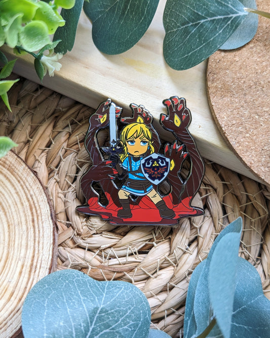 Pin's Link &amp; Demonic Hand