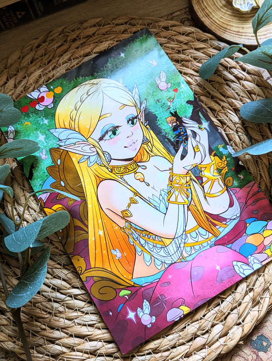 Print - Zelda grand fée