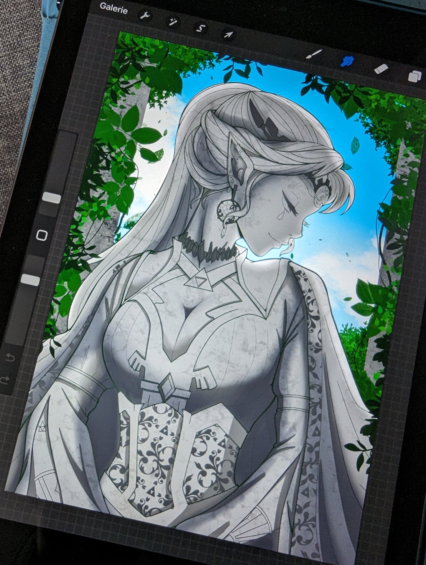 Print Queen Zelda TOTK