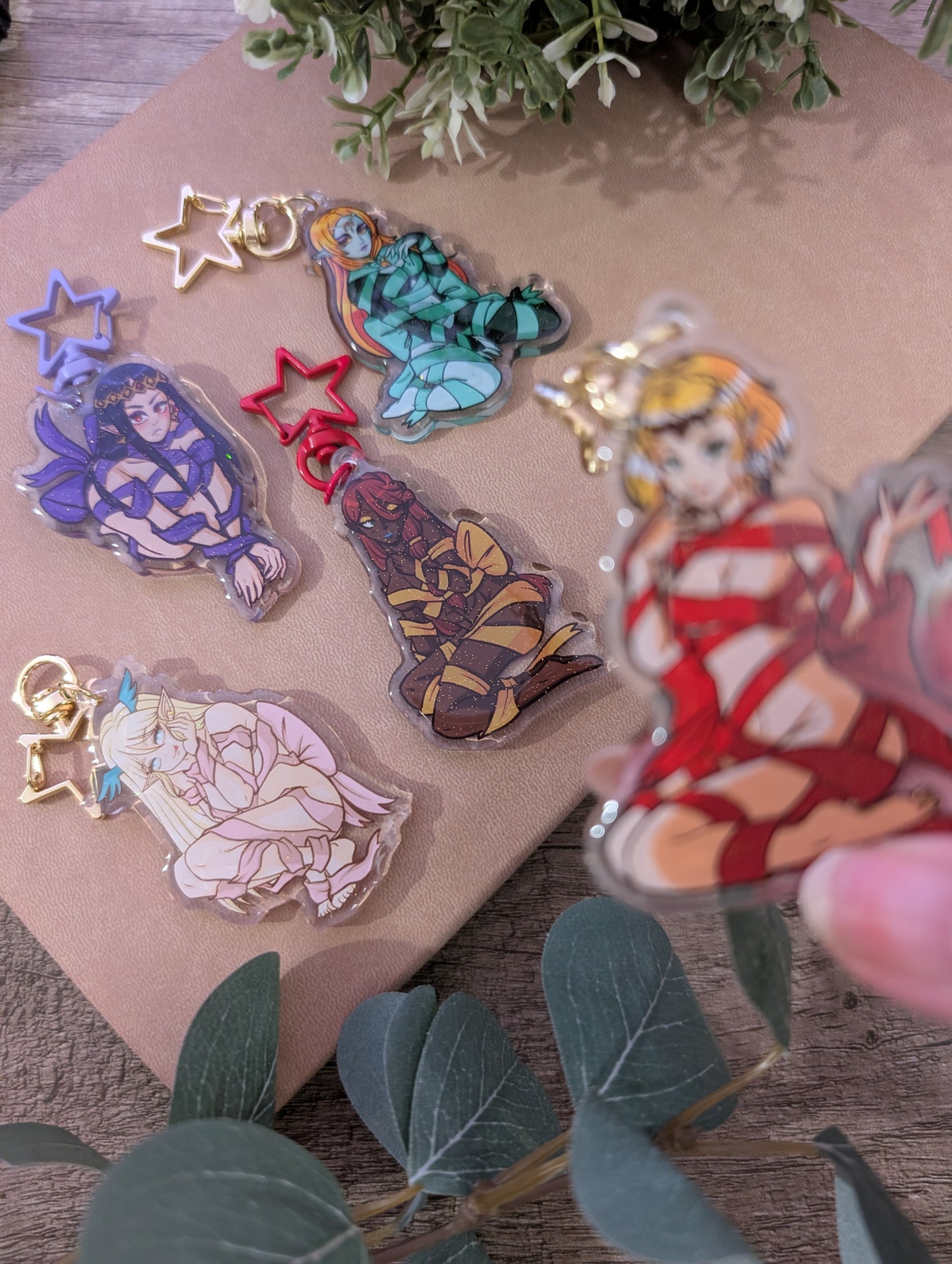 Keychain - Zelda Ruban
