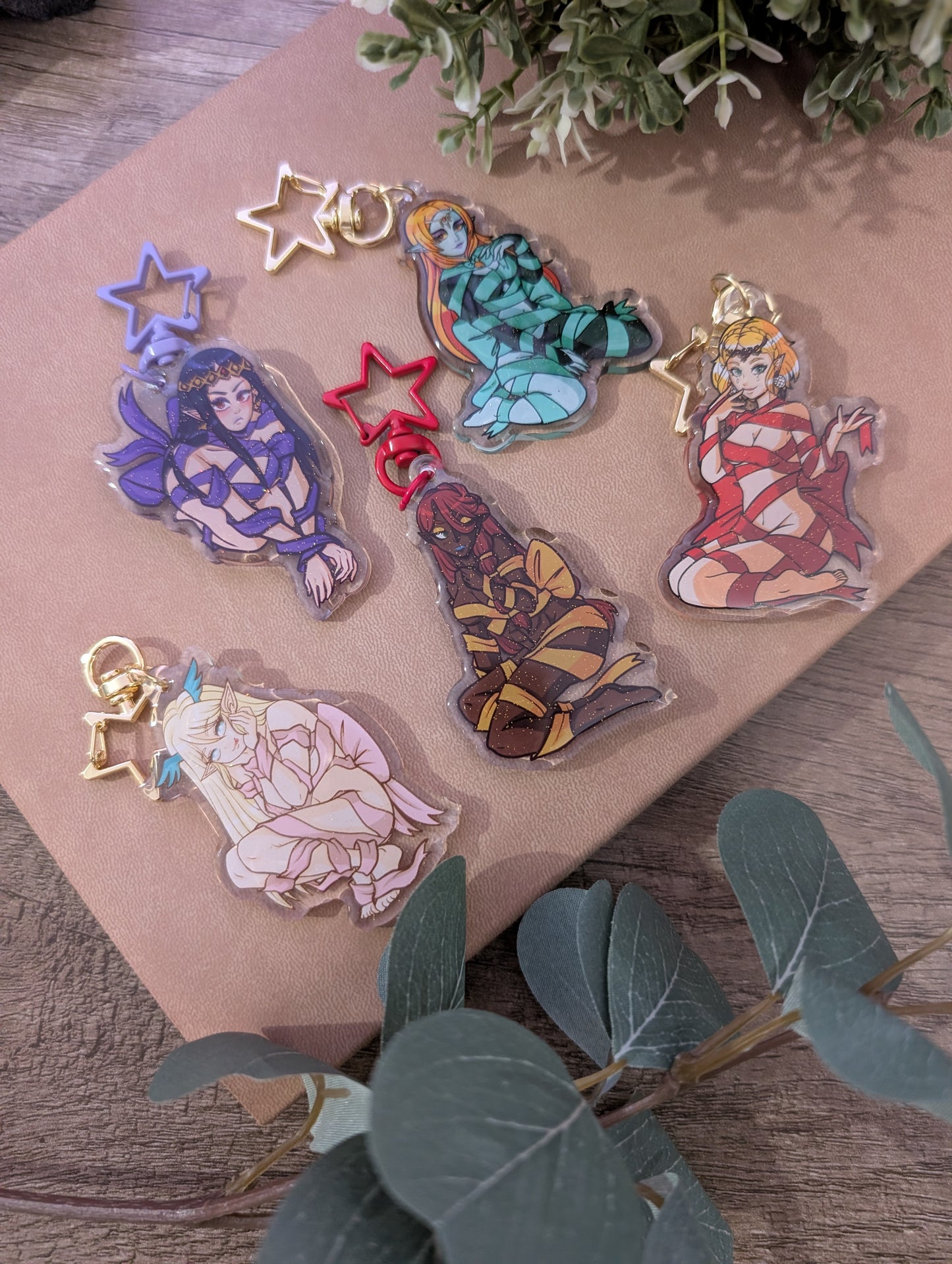 Keychain - Zelda Ruban