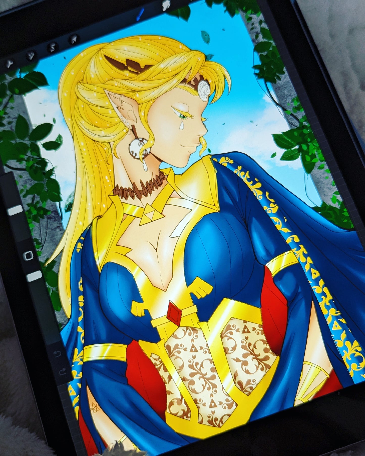 Print Queen Zelda TOTK